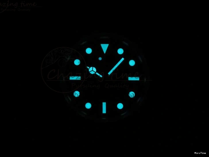 MiroTime 0111 SmoothTexture Submariner customized by Tempus Machina GMF Best Edition on SS Bracelet SA 2701